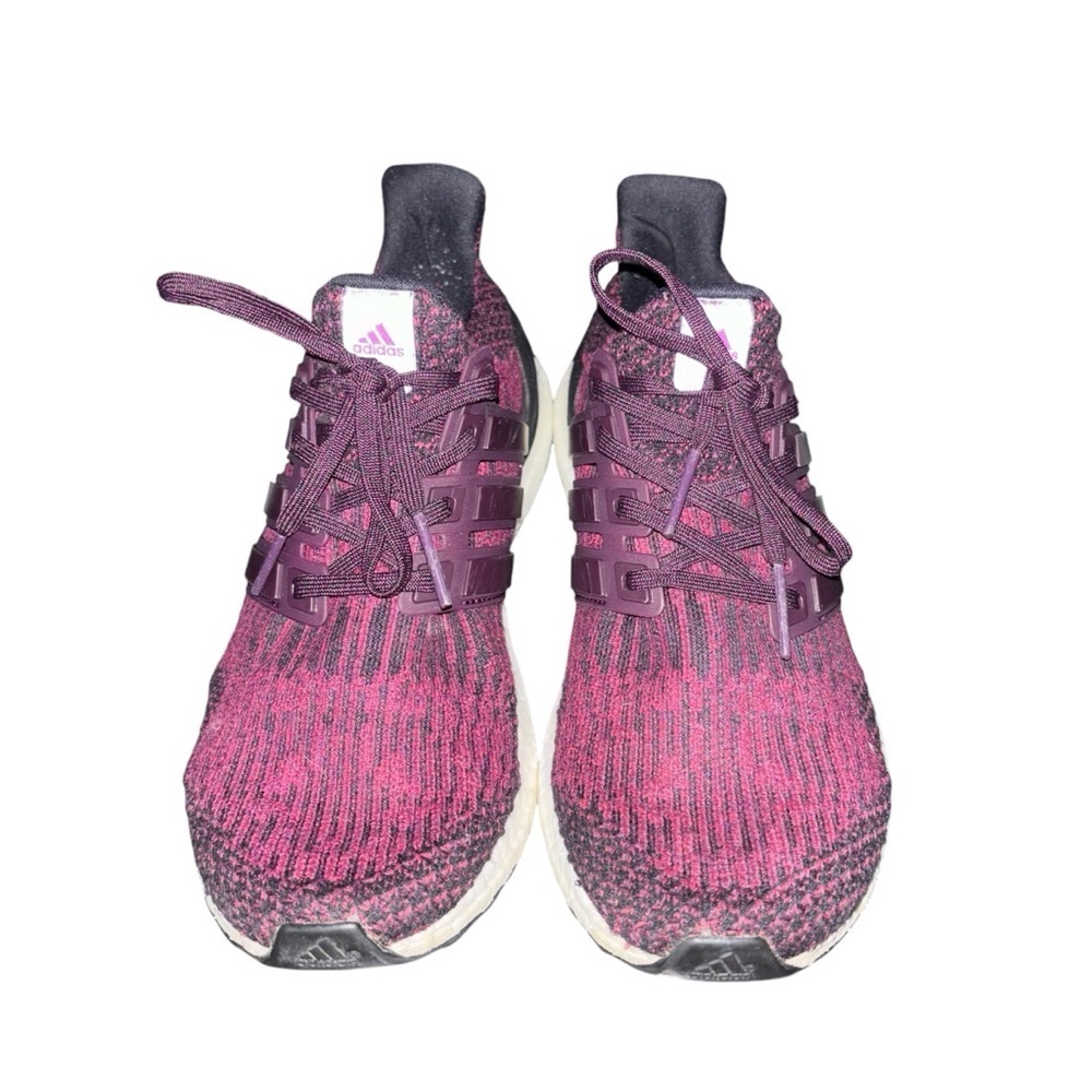 Adidas Ultra Boost 3.0 Sneakers Womens Size 7.5 Red Night Athletic Running Shoes